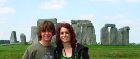Bianca and I at Stonehenge